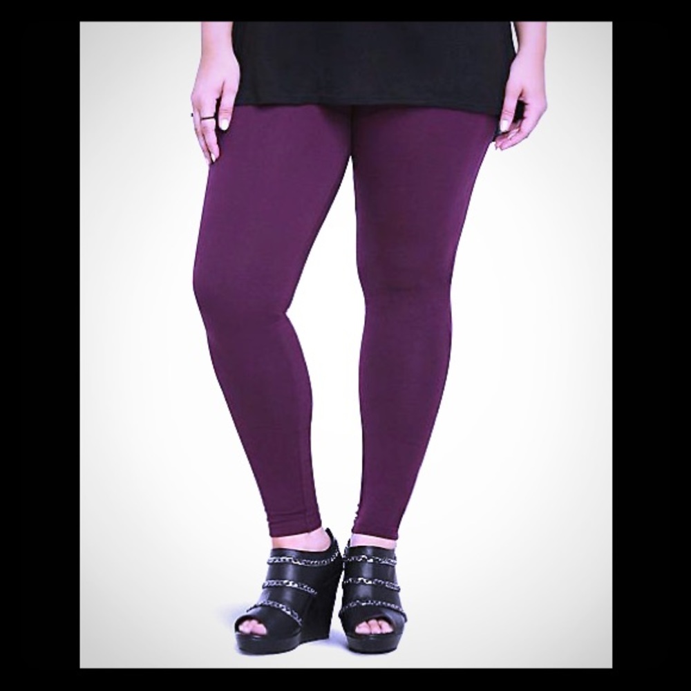 EUC Torrid 3x purple premium full length l…